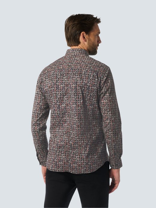 Herren Stretch All-Over Print Shirt
