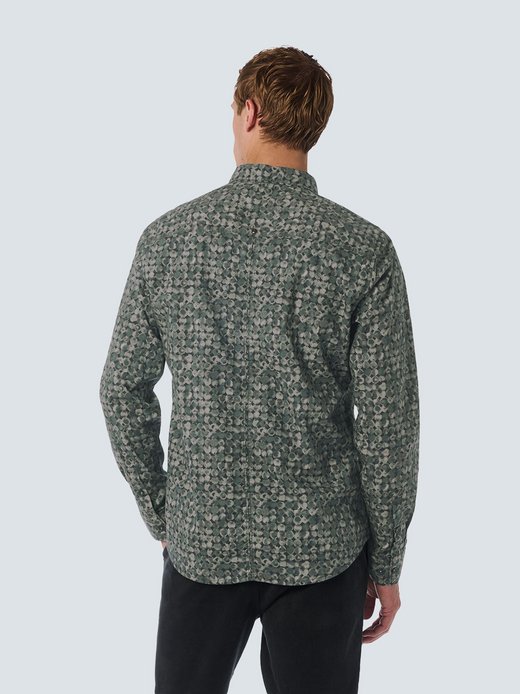 Herren Stretch All-Over Print Shirt