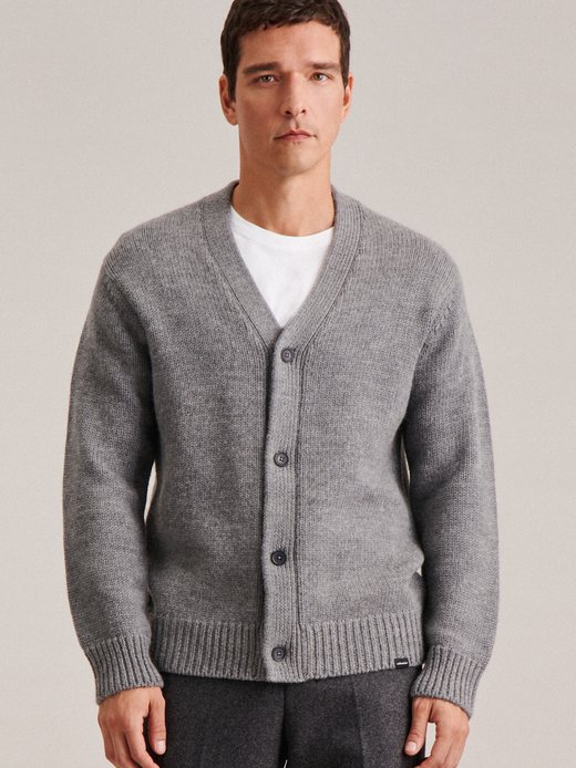 Herren Strick-Jacke - Regular Fit