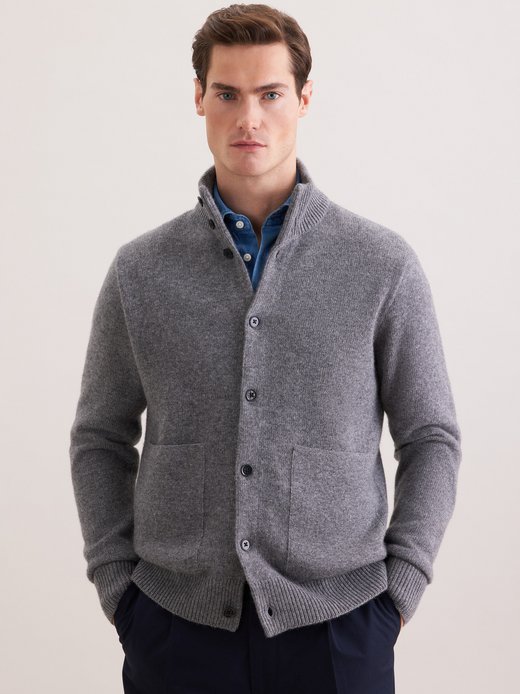 Herren Strick-Jacke - Regular Fit