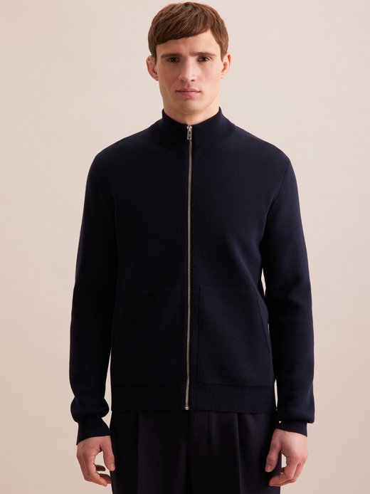 Herren Strick-Jacke - Uni