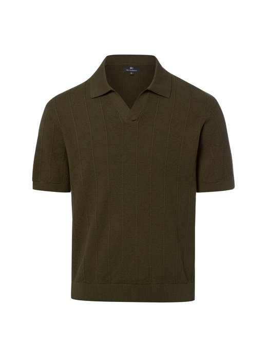 Herren Strick-Poloshirt - NSNick