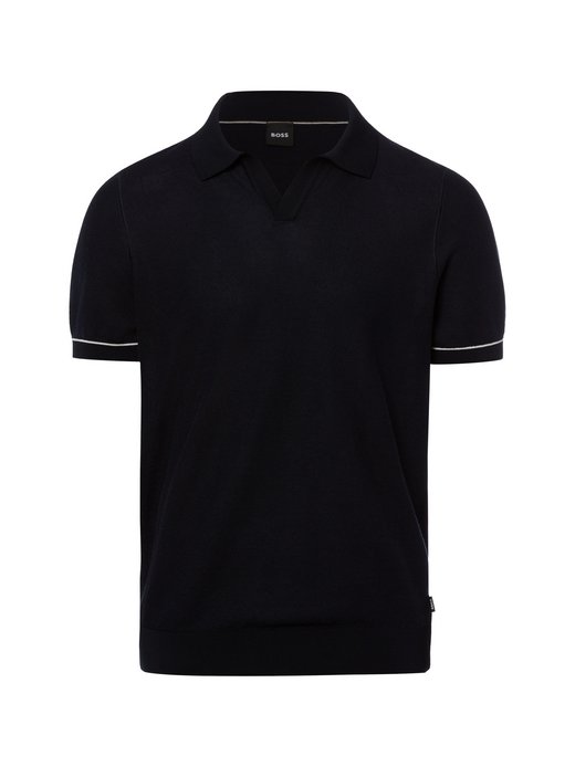 Herren Strick-Poloshirt - Narciso