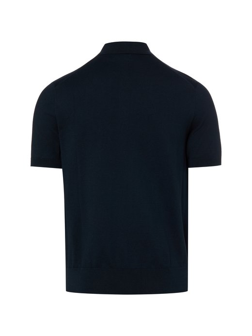 Herren Strick-Poloshirt