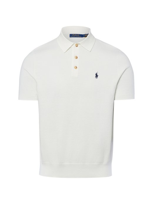 Herren Strick-Poloshirt