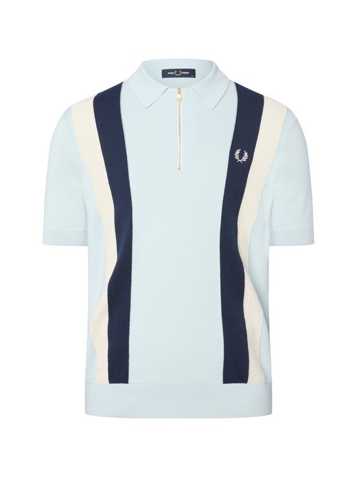 Herren Strick-Poloshirt