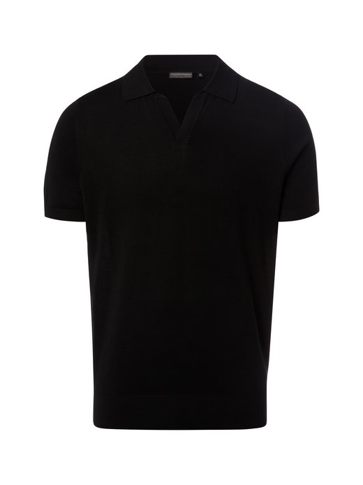 Herren Strick-Poloshirt