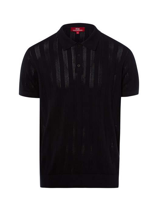 Herren Strick-Poloshirt