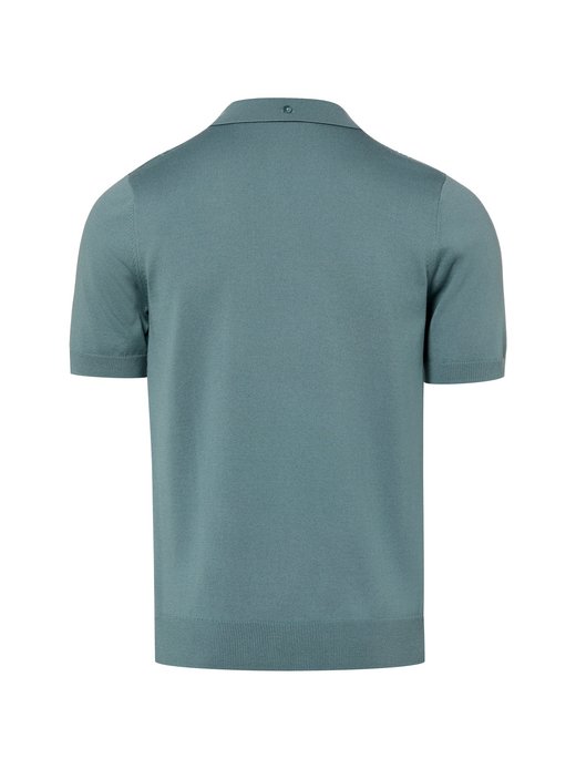 Herren Strick-Poloshirt