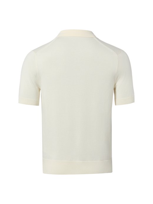 Herren Strick-Poloshirt