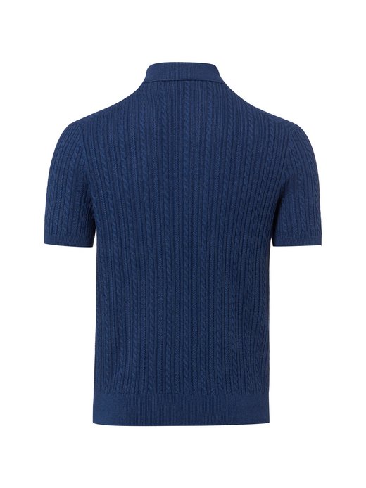 Herren Strick-Poloshirt