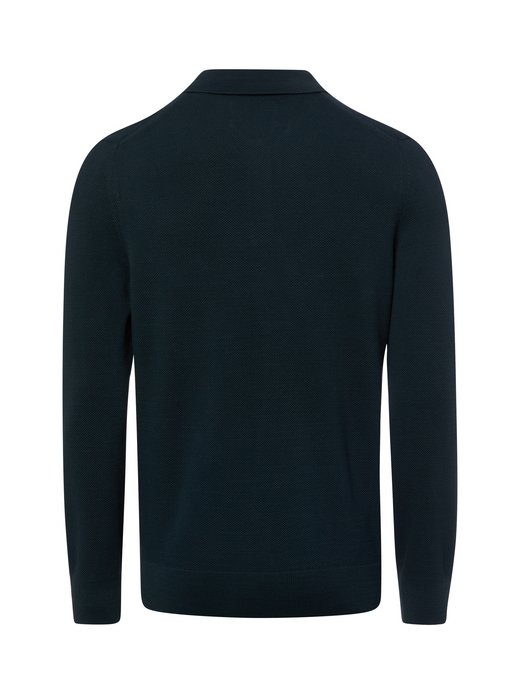 Herren Strick-Poloshirt