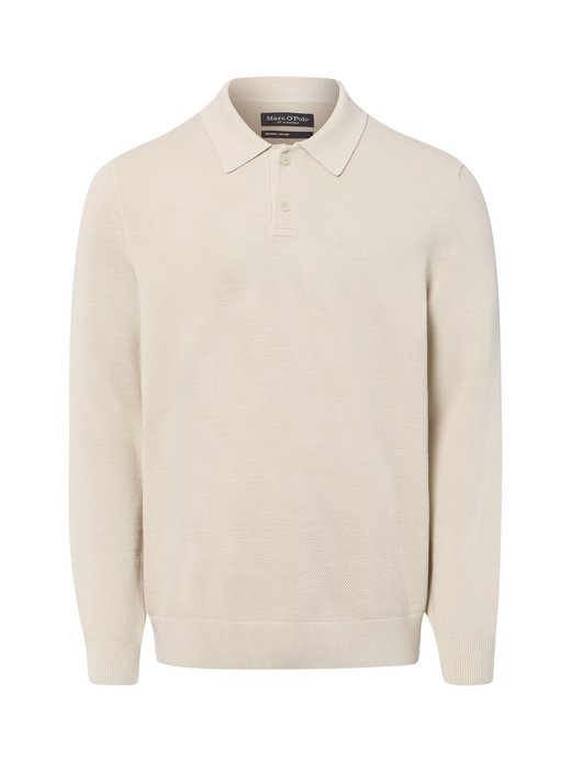 Herren Strick-Poloshirt