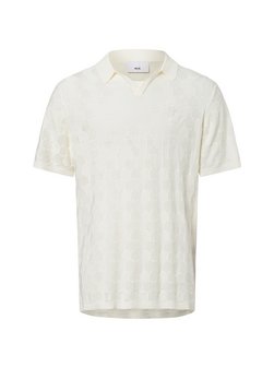 Herren Strick-Poloshirt