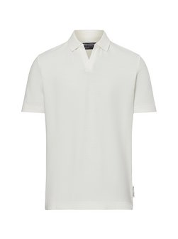 Artikelbild Herren Strick-Poloshirt von Marc O'Polo in ecru uni