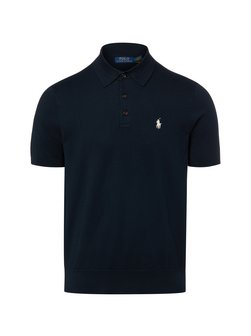 Herren Strick-Poloshirt