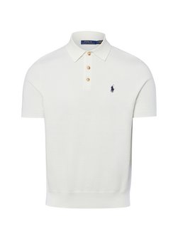 Herren Strick-Poloshirt