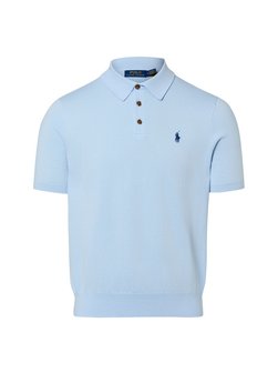 Herren Strick-Poloshirt