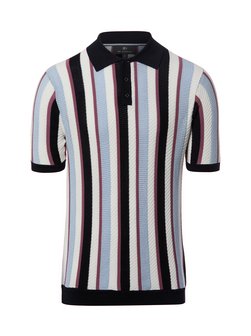Herren Strick-Poloshirt