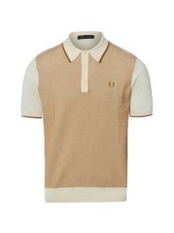 Herren Strick-Poloshirt
