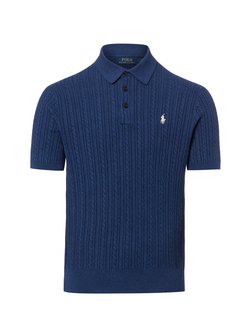 Herren Strick-Poloshirt