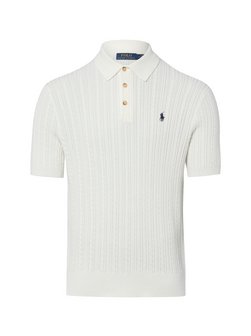 Herren Strick-Poloshirt