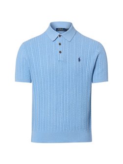 Herren Strick-Poloshirt