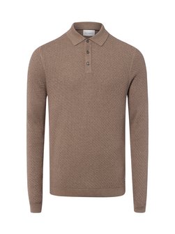 Herren Strick-Poloshirt