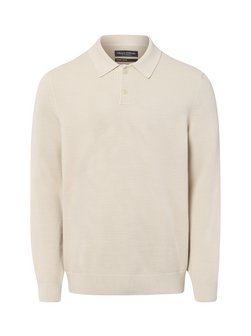 Herren Strick-Poloshirt