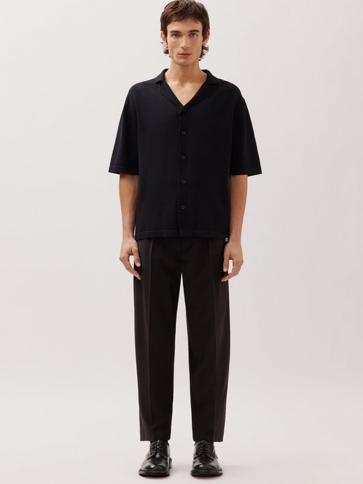 Herren Strick Resort Hemd - Regular Fit