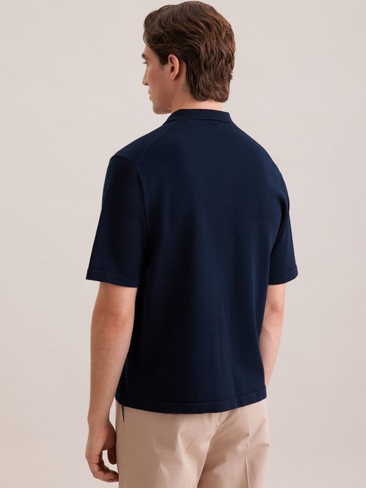 Herren Strick Resort Hemd - Regular Fit