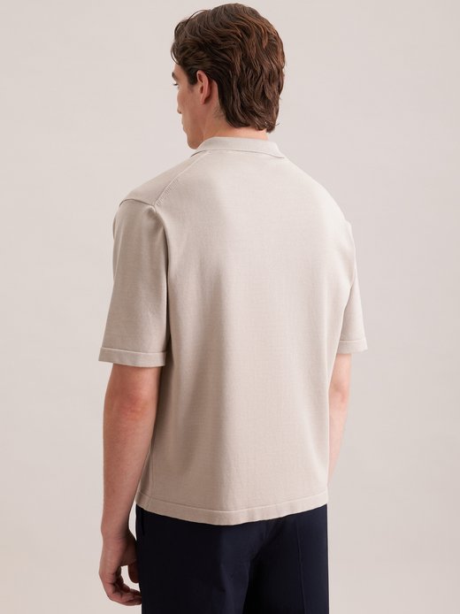 Herren Strick Resort Hemd - Regular Fit