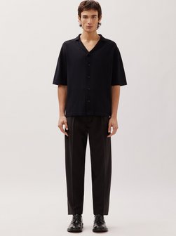 Herren Strick Resort Hemd - Regular Fit