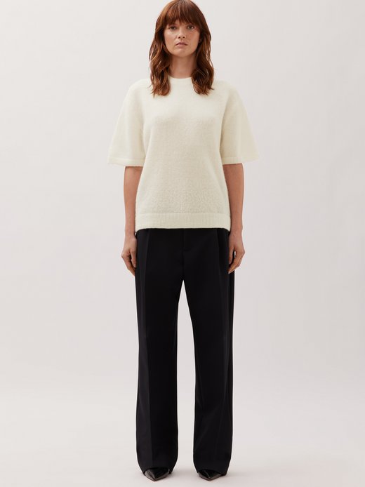 Herren Strick T-Shirt - Oversized Fit