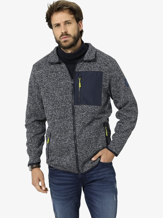 Herren Strickfleecejacke - FIORELONI