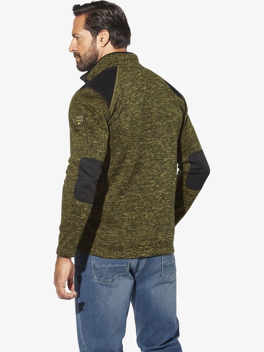 Herren Strickfleecejacke - HALVIK