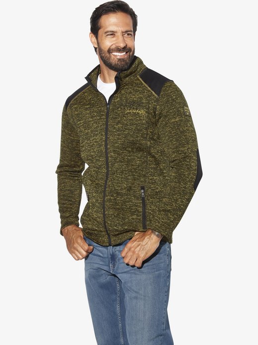 Herren Strickfleecejacke - HALVIK
