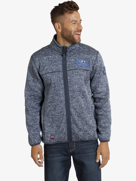 Herren Strickfleecejacke - KOLMUND