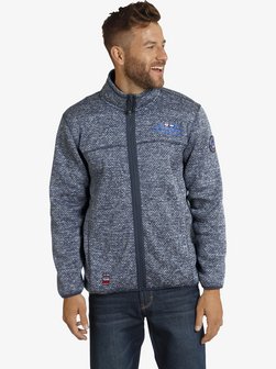 Herren Strickfleecejacke - KOLMUND