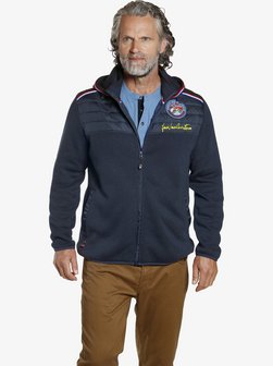 Herren Strickfleecejacke - STELLAN