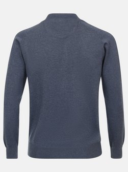 Artikelbild Herren Strickjacke - Basic von CASAMODA in blau uni