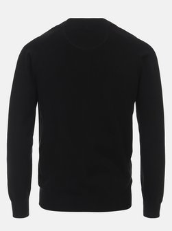 Artikelbild Herren Strickjacke - Basic von CASAMODA in schwarz uni
