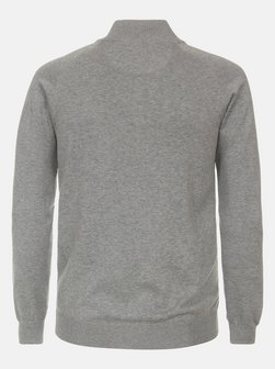 Artikelbild Herren Strickjacke - Basic von CASAMODA in hellgrau uni