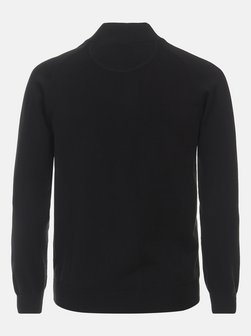 Artikelbild Herren Strickjacke - Basic von CASAMODA in schwarz uni