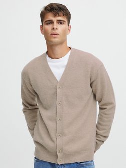Artikelbild Herren Strickjacke - CFKarl von CASUAL FRIDAY in beige uni
