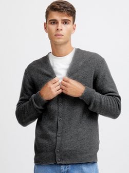 Artikelbild Herren Strickjacke - CFKarl von CASUAL FRIDAY in grau uni