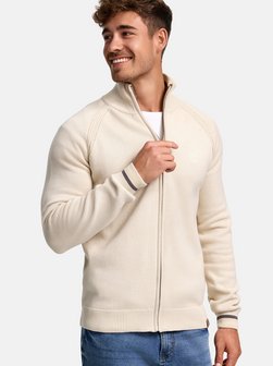 Artikelbild Herren Strickjacke - INArutemia von Indicode in beige taupe uni