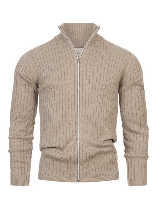 Herren Strickjacke - KSCable Zip