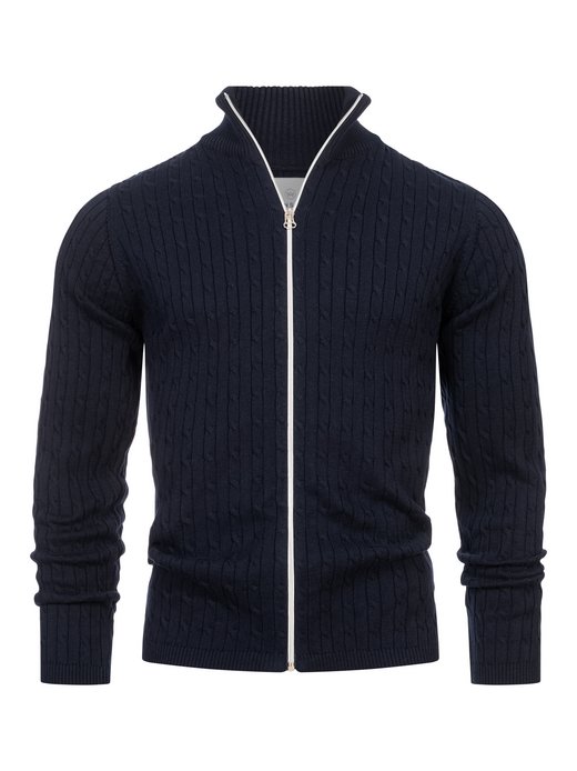 Herren Strickjacke - KSCable Zip