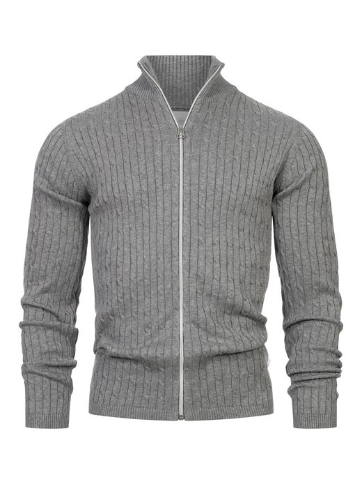 Herren Strickjacke - KSCable Zip
